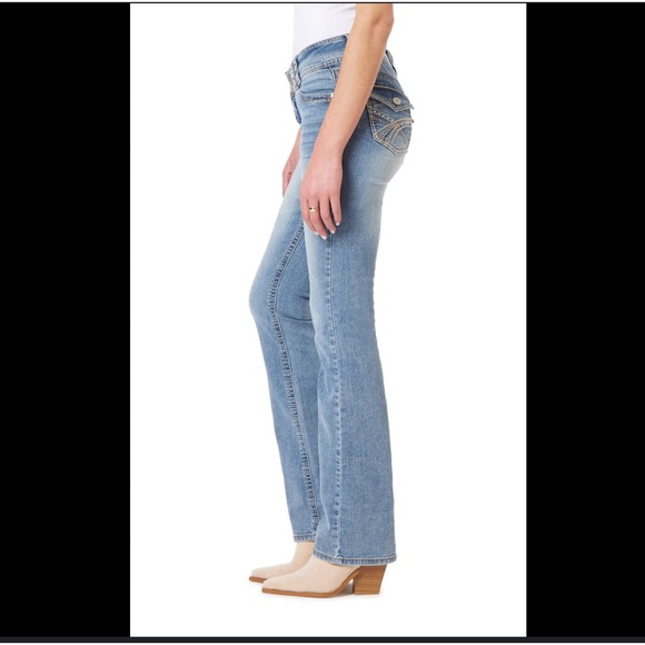 Wallflower Denim - Wallflower The Luscious Curvy Jeans Women's 17 Short Embellished Pockets